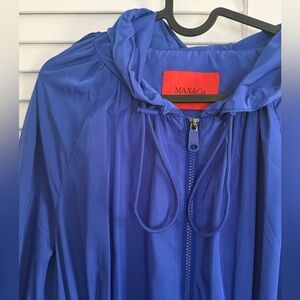 Max & Co. Vibrant Blue Utility Jacket